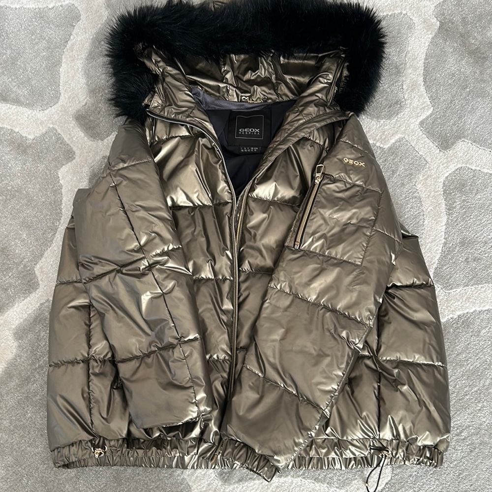 Geox jacket size 10 US